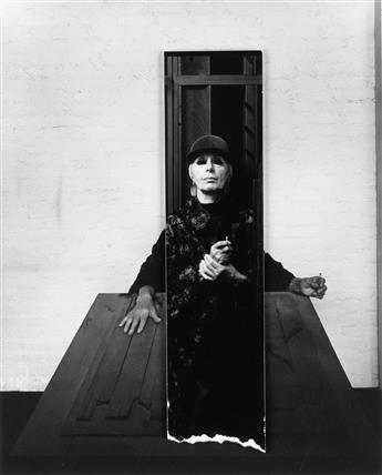 ARNOLD NEWMAN (1918-2006) Louise Nevelson * Red, Saskia and Mimi Grooms * Collette.